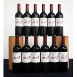 12 bts Ch. Durfort-Vivens 2005 owc Margaux, 2me Cru Classé 9 hf/i.n, 3 i.n