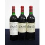 1 bt Ch. d'Angludet 1983 Cantenac (Margaux) Cru Bourgeois Exceptionnel ts, vsl foil damage, Gallaire