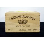 6 bts Ch. Angludet 2009 owc Cantenac (Margaux) Cru Bourgeois Exceptionnel