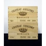 12 bts Ch. Angludet 2009 owc (2 x 6) Cantenac (Margaux) Cru Bourgeois Exceptionnel