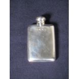 A Silver Hip Flask, Birmingham 1899 - Arthur and John Zimmerman