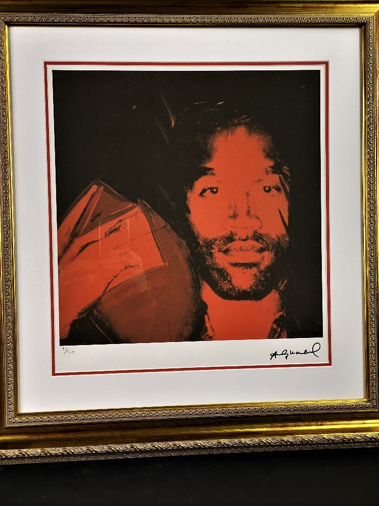 Andy Warhol (1928-1987) “O.J Simpson” Leo Castelli Gallery-New York Numbered Ltd Edition of 120 Lith - Image 6 of 6