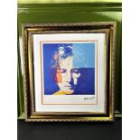Andy Warhol (1928-1987) “John Lennon” Leo Castelli Gallery-New York Numbered Ltd Edition of 100 Lith