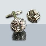 Vintage Pair of Silver Plated Cufflinks