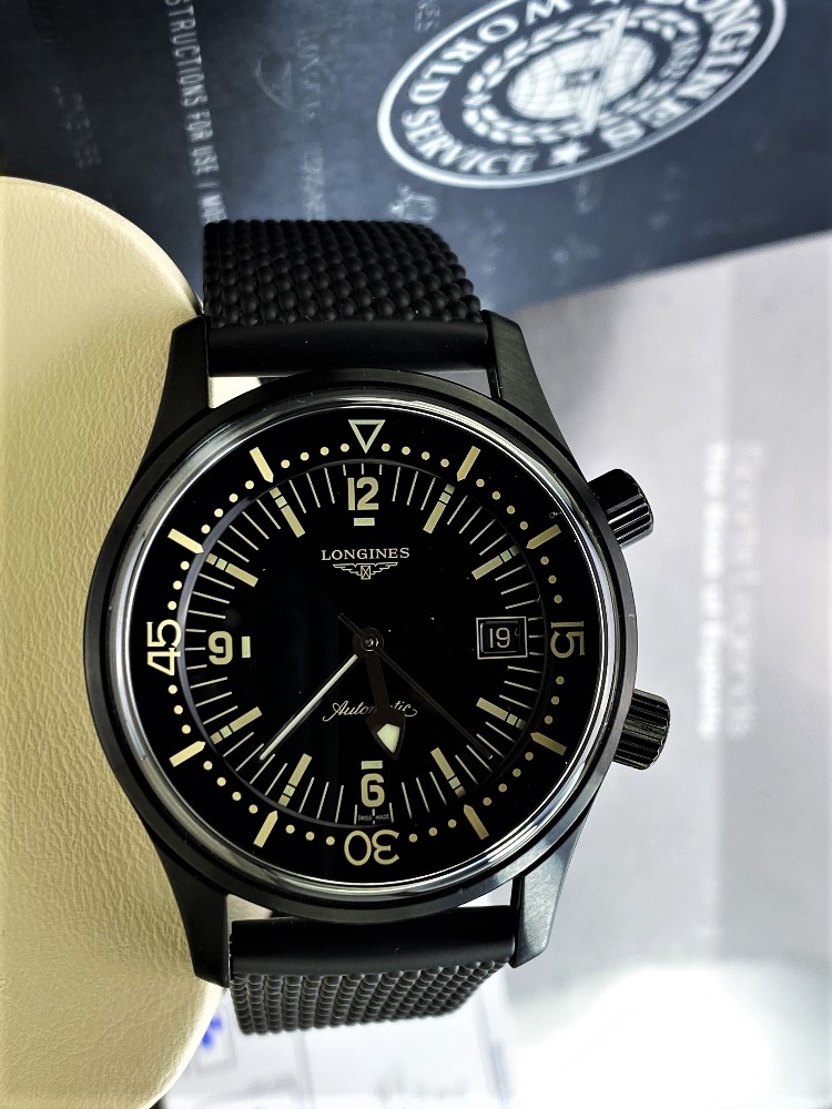 Longines Legend Diver PVD Edition-Current Model 2020 Unused Example, Rrp-£2395 - Image 5 of 10