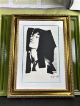 Andy Warhol (1928-1987) “Jagger” Leo Castelli Gallery-New York Numbered Ltd Edition of 120 Lithograp