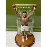Muhammad Ali By Danbury Mint "I Am The Greatest" Sculpture 12 Inch Display
