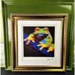 Andy Warhol (1928-1987) “Frog” Leo Castelli Gallery-New York Numbered Ltd Edition of 100 Lithograph