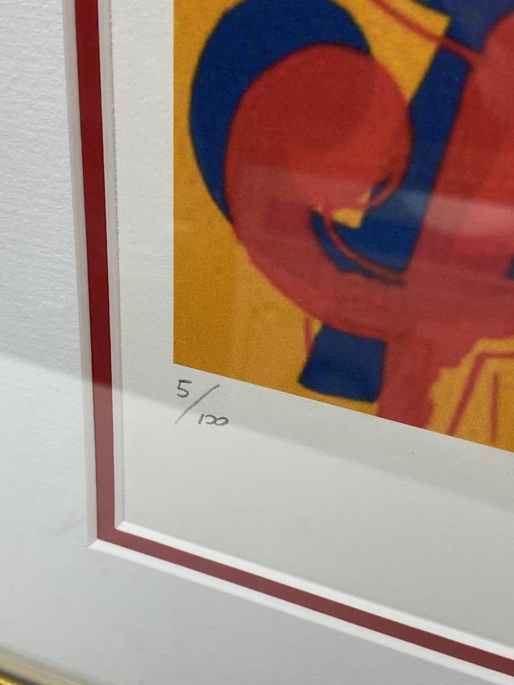 Andy Warhol (1928-1987) "$” Castelli NY Original Numbered Lithograph #5/100, Ornate Framed. - Image 3 of 7