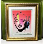 Andy Warhol (1928-1987) "Marilyn" Leo Castelli- New York Numbered Ltd Edition of #30/100 Lithograph,