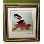 Andy Warhol (1928-1987) “Coke” Leo Castelli- New York Numbered Ltd Edition of 100 Lithograph-#42, Or