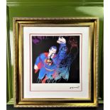 Andy Warhol (1928-1987) “Superman” Leo Castelli Gallery-New York Numbered Ltd Edition of 100 Lithogr