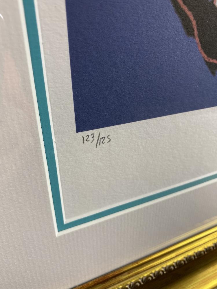 Andy Warhol (1928-1987) “Jane Fonda” Numbered Ltd Edition of 125 Lithograph #123, Ornate Framed. - Image 3 of 7