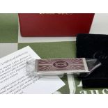 Cartier Paris- Latest Edition Money Clip