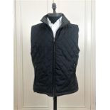 Hackett Reversible Navy & Green Check Gilet/Under Jacket