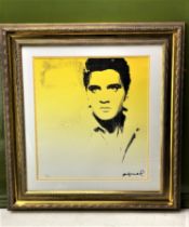 Andy Warhol (1928-1987) “Elvis” Leo Castelli Gallery-New York Numbered Ltd Edition of 100 Lithograph