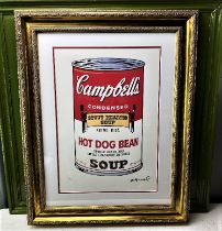 Andy Warhol (1928-1987) “Cambell`s Soup” Leo Castelli New York Numbered Ltd Edition of #70/100