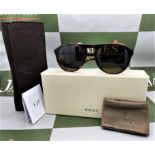 Rolex Official Merchandise Tortoise Shell McQueen Design Sunglasses, Rare & New Example