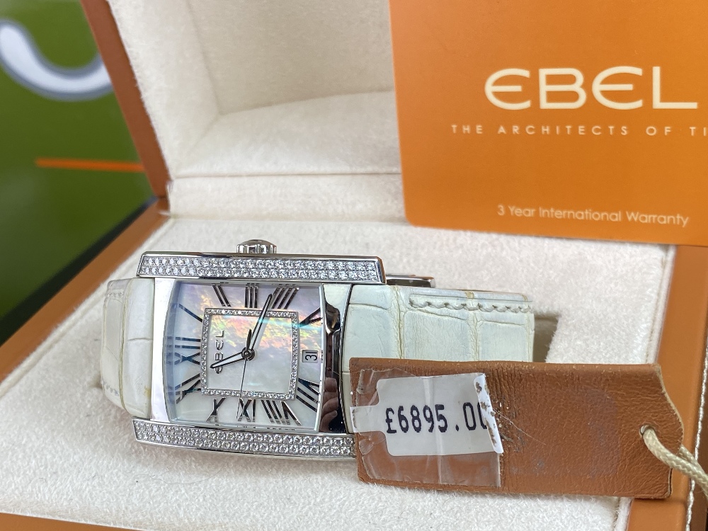 Ebel Brasilia Watch Double Diamond Factory Set Ltd Edition - Image 3 of 8