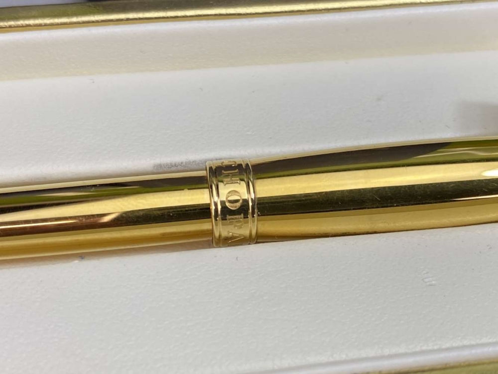 Chopard Vivace Yellow Gold Ballpoint Pen In Original Presentation Box - Image 4 of 6