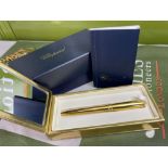 Chopard Vivace Yellow Gold Ballpoint Pen In Original Presentation Box