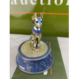 Franklin Mint Egyptian "The Sacred Bast Cat " Ltd Edition