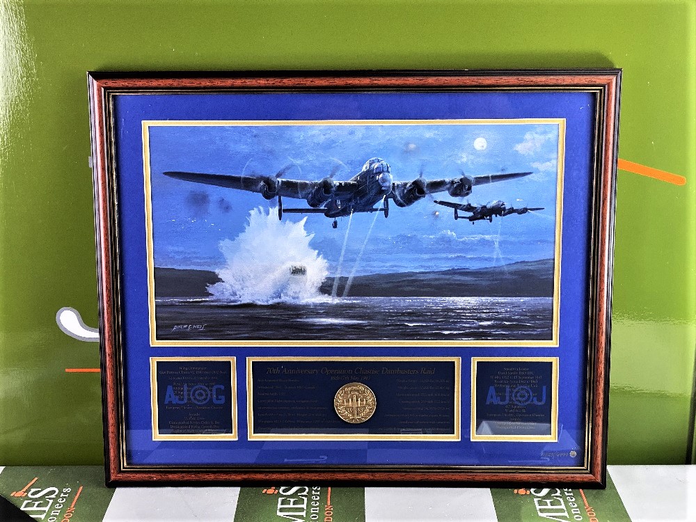 70th Anniversary WW2 Operation Chastsie Dambuster Raid Print