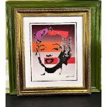 Andy Warhol (1928-1987) “Marilyn” Leo Castelli Gallery-New York Numbered Ltd Edition of 100 Lithogra