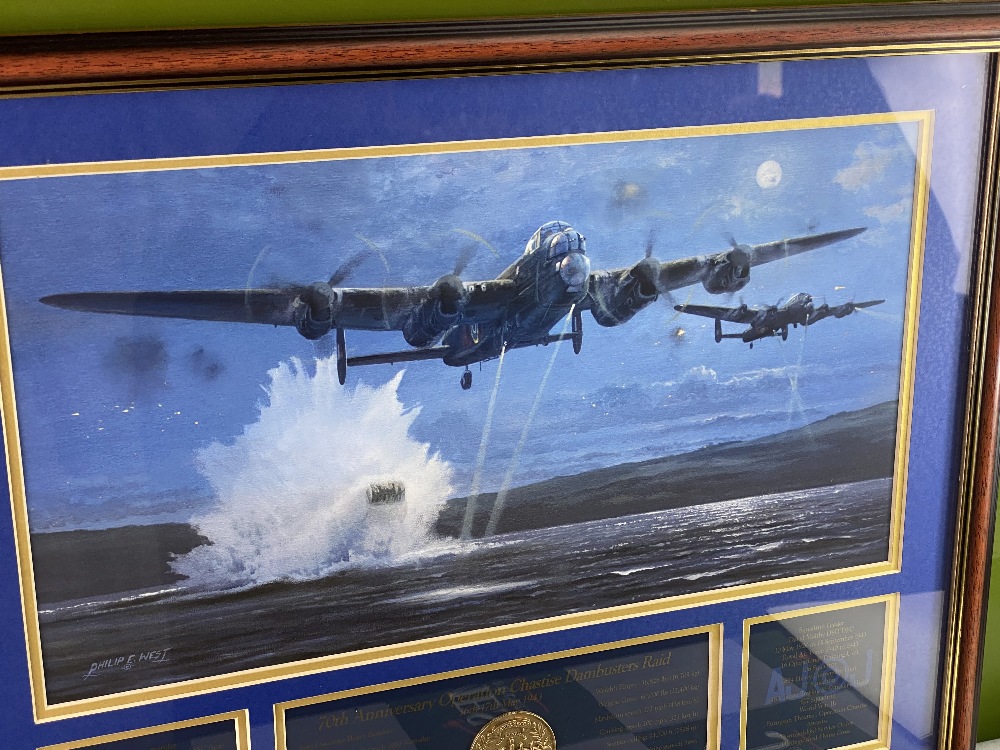 70th Anniversary WW2 Operation Chastsie Dambuster Raid Print - Image 3 of 6