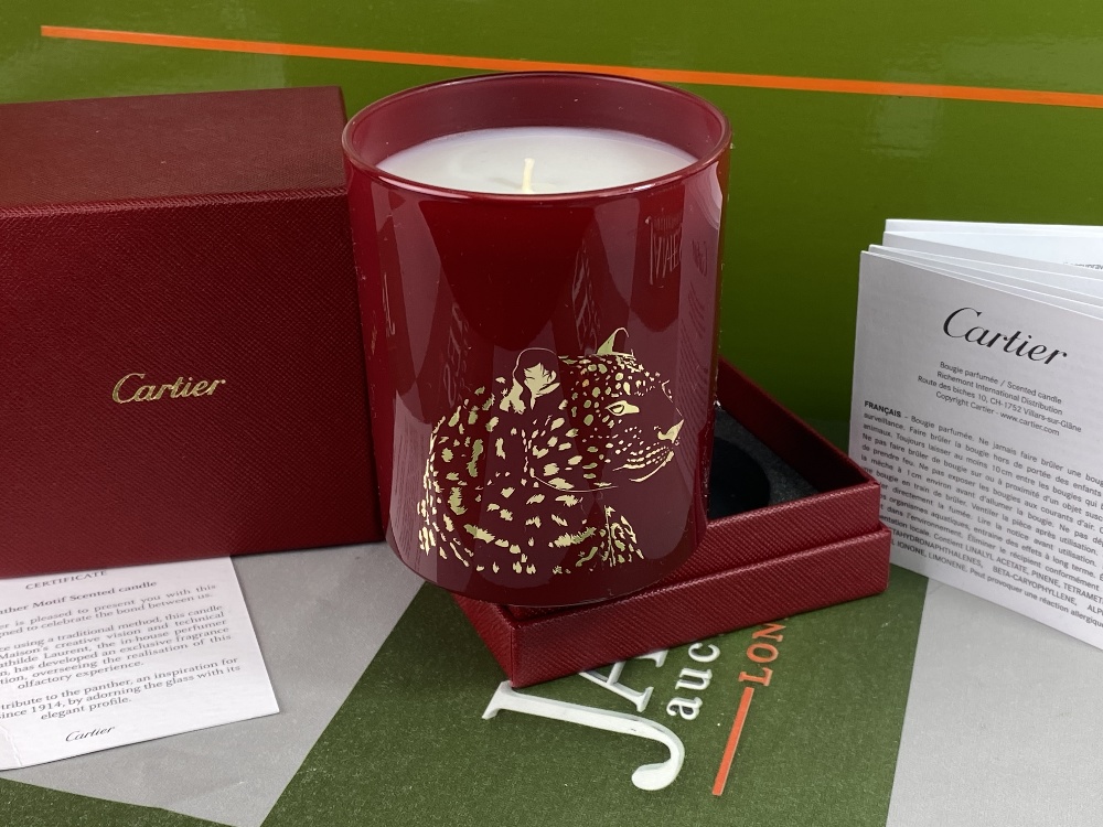 Cartier Paris Ltd Edition Scented Candle