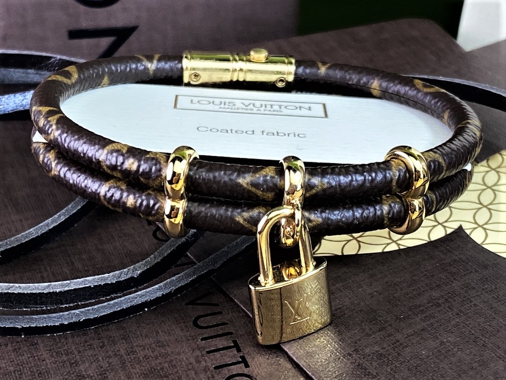 Louis Vuitton “Keep It Twice” Classic Monogram Bracelet-New - Image 10 of 10