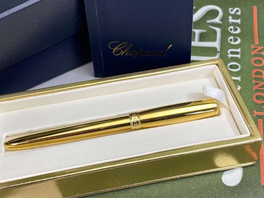 Chopard Vivace Yellow Gold Ballpoint Pen In Original Presentation Box - Image 2 of 6