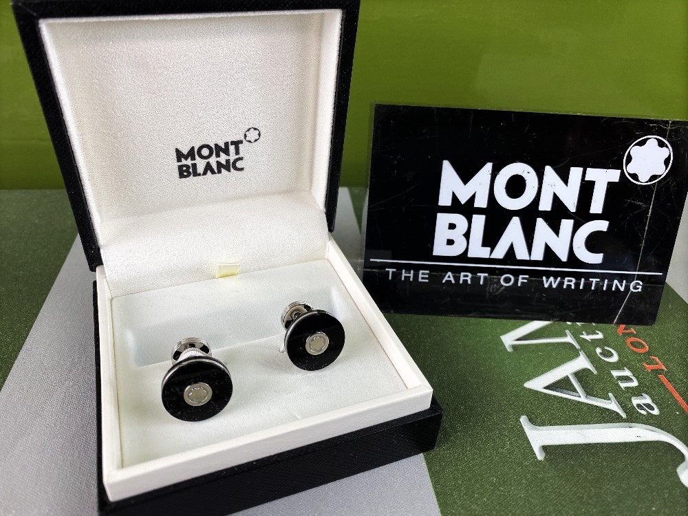 Montblanc Pair Of New Cufflinks - Image 3 of 5
