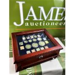 Queen Victoria Golden Jubilee Collection Silver Coins & Stamps