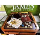 Franklin Mint Collector's Edition Scrabble-1990 Vintage Classic 22ct Gold Pcs