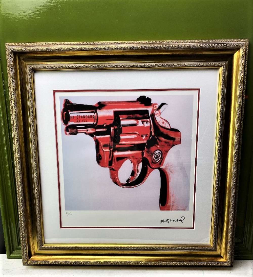 Andy Warhol (1928-1987) “Revolver” Leo Castelli Gallery-New York Numbered Ltd Edition of 100 Lithogr