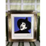 Andy Warhol-(1928-1987) "The Witch"Castelli NY Original Numbered Lithograph #17/100, Ornate Framed.