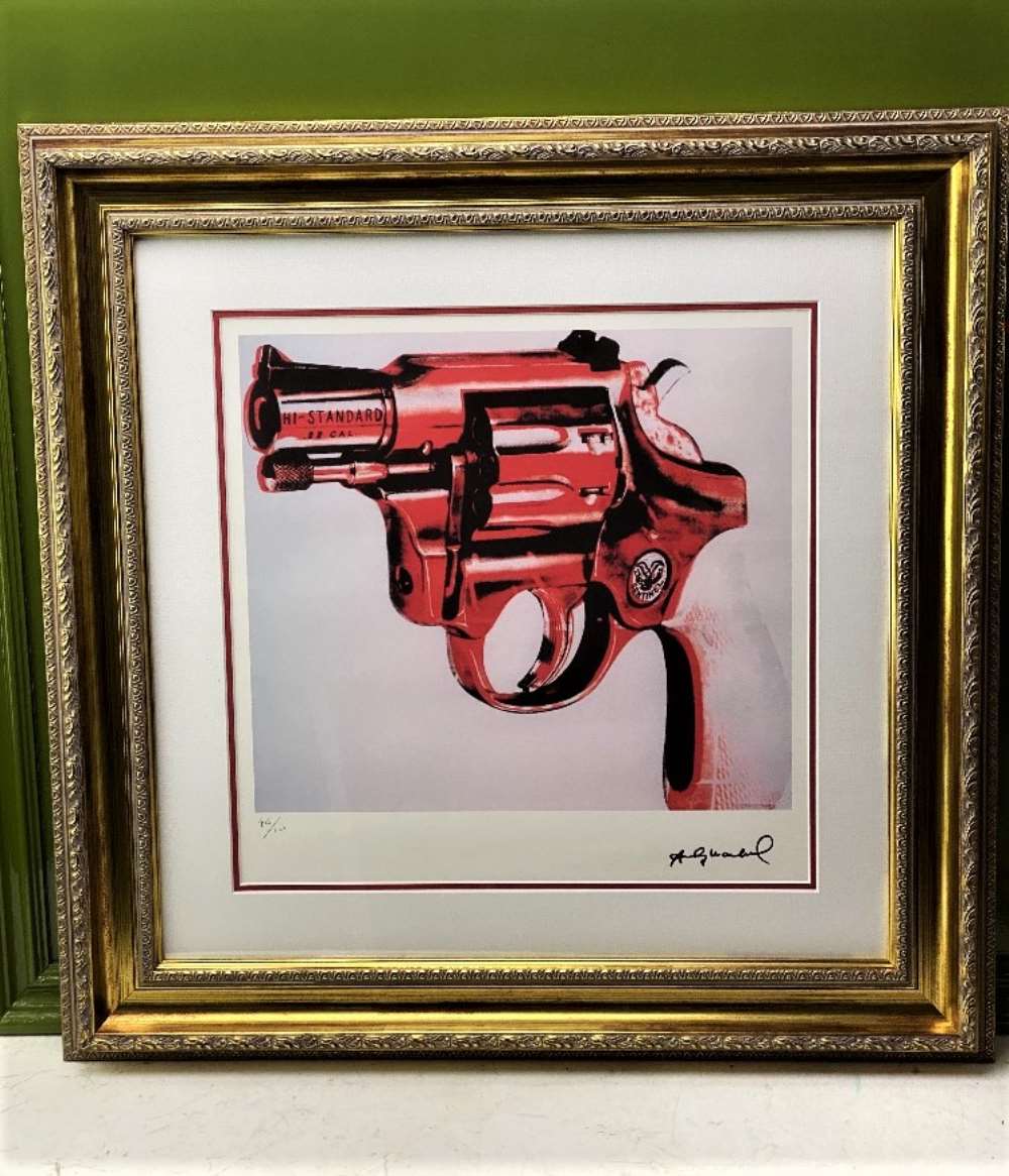 Andy Warhol (1928-1987) “Revolver” Leo Castelli Gallery-New York Numbered Ltd Edition of 100 Lithogr - Image 7 of 7