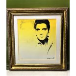 Andy Warhol (1928-1987) “Elvis” Leo Castelli Gallery-New York Numbered Ltd Edition of 100 Lithograph