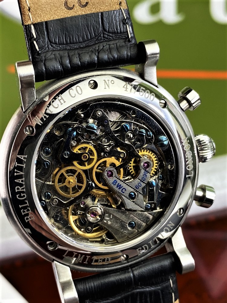 Belgravia Watch Company Rare Chronograph Ltd Edition - Image 3 of 5