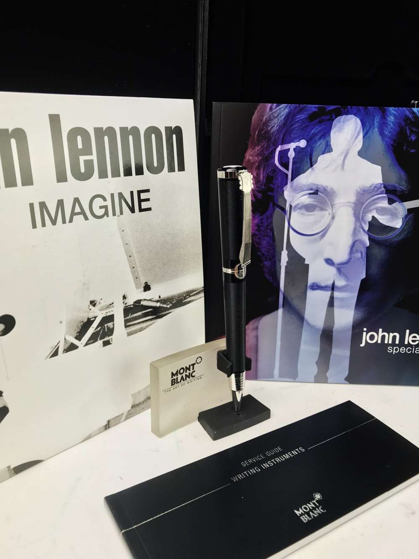 Montblanc Special Edition-John Lennon Ballpoint Pen + Imagine Single Record