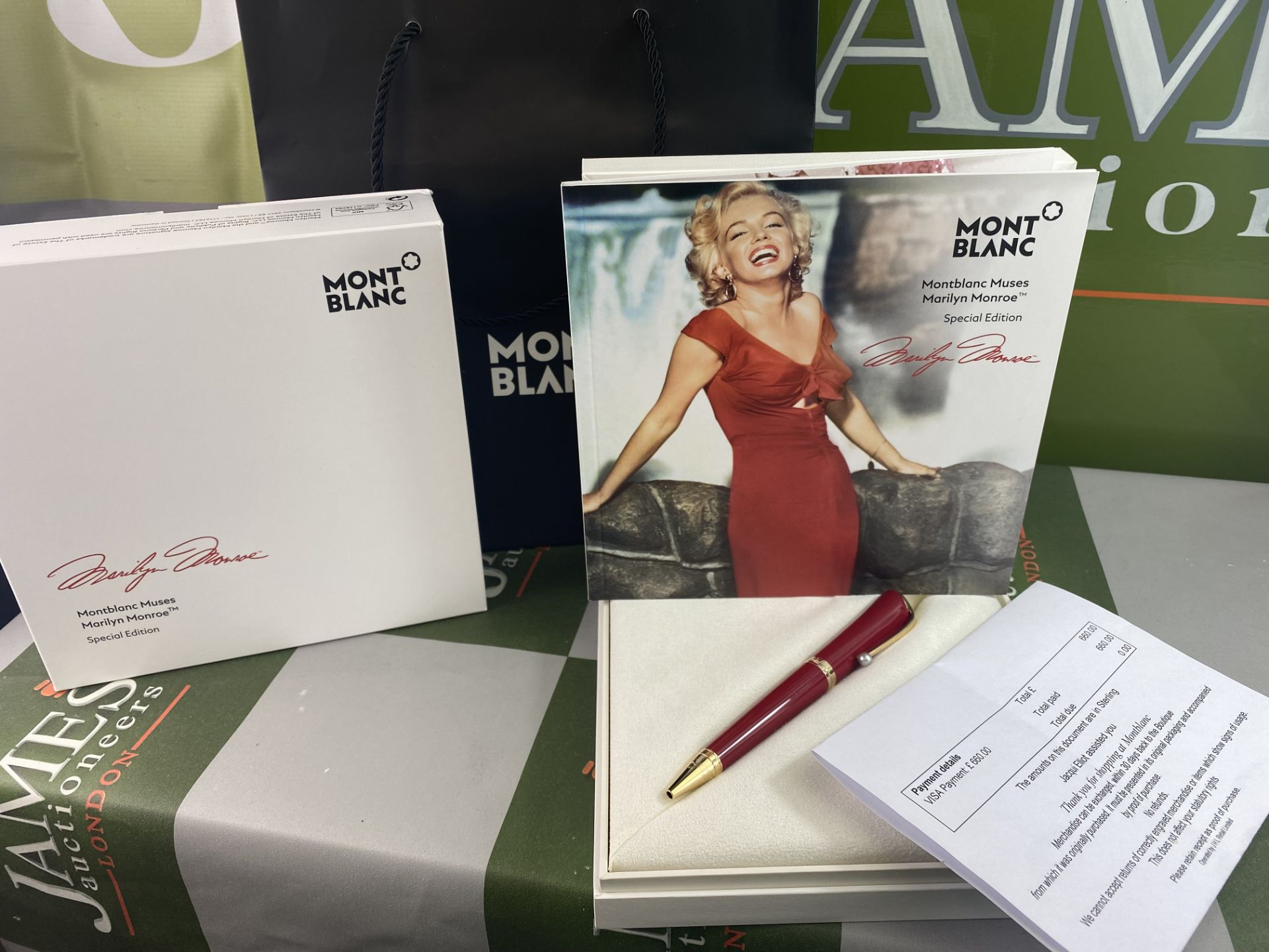 Montblanc Muses Marilyn Monroe Special Edition Ballpoint Pen