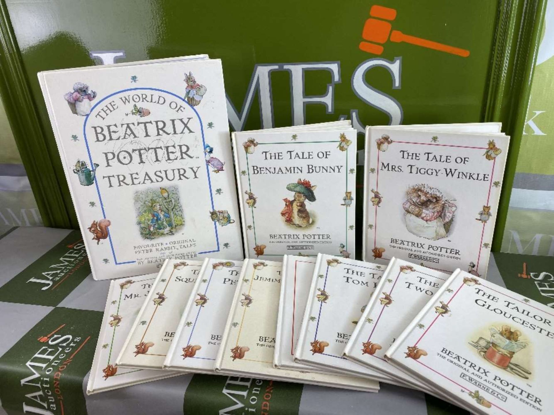 Collection of Hardback Children`s Beatrix Potter Books