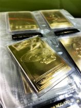 Star Trek Vintage 22 Ct Gold Trading Cards Collection