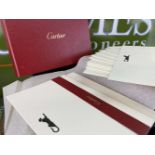 Cartier Paris Box Invite/Thankyou Cards Writing Set