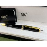 Montblanc Meisterstuck Diamond & Gold Ballpoint Pen