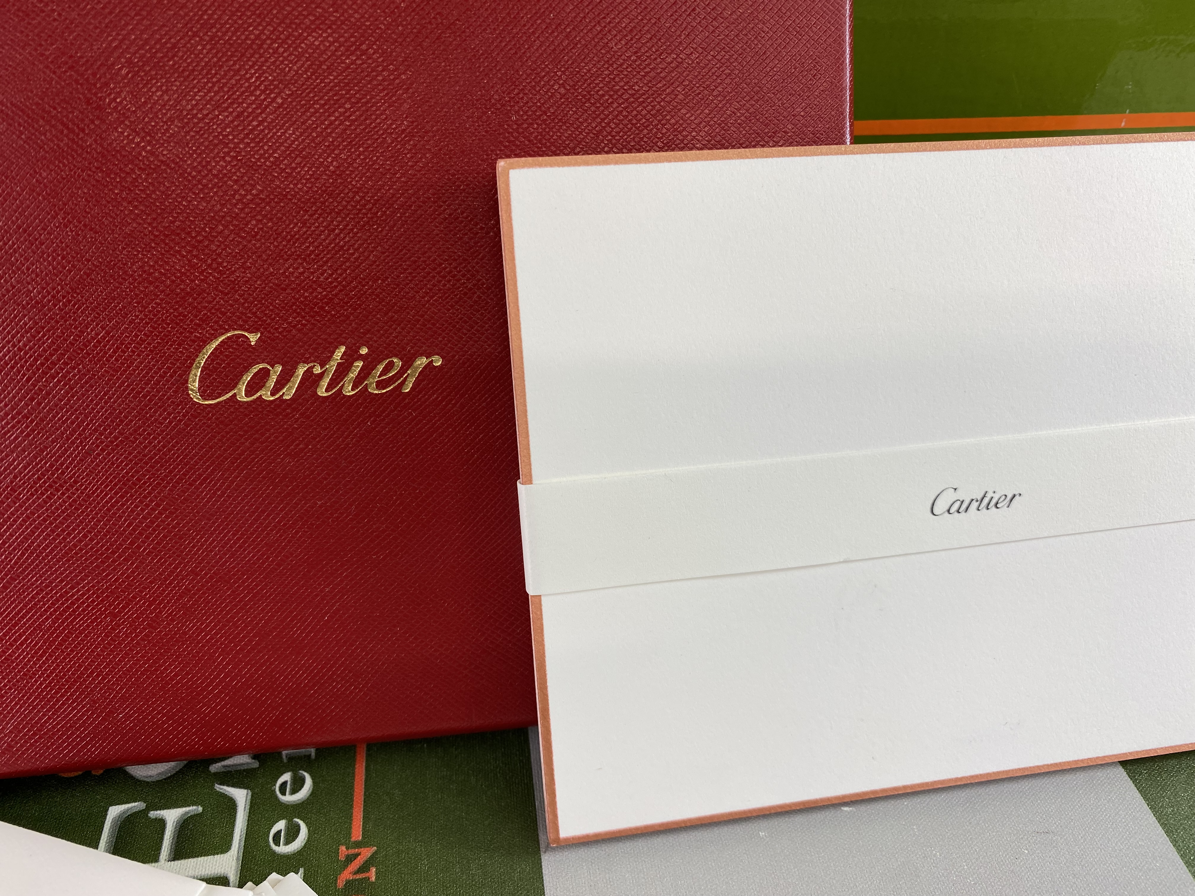 Cartier Paris Box Writing Set 10 Cards and Envelopes. - Image 3 of 4