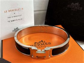 Hermes Paris Classic "H" Click Clac Bracelet