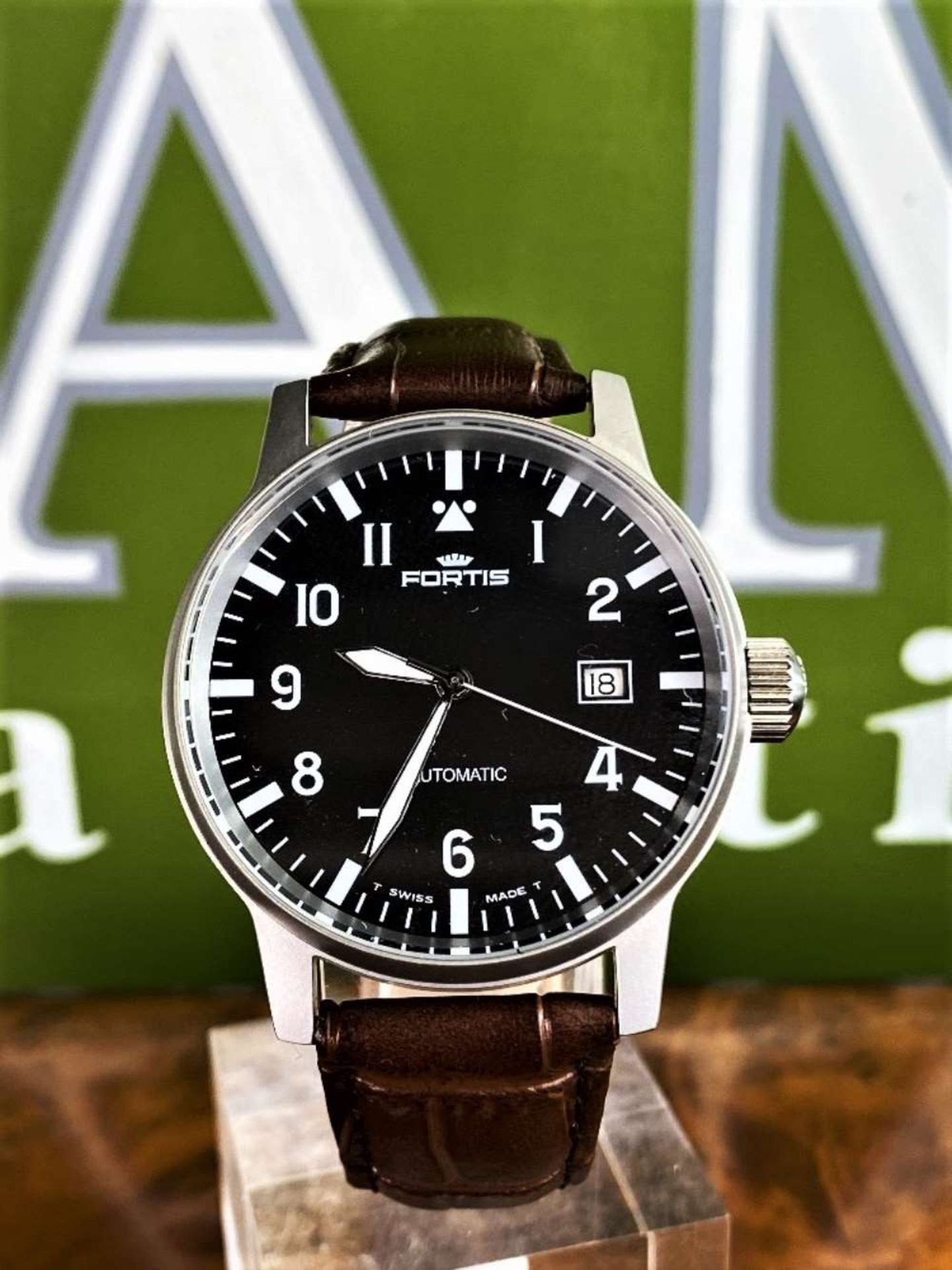 Fortis Vintage Flieger Gent`s Automatic gents watch, Swiss Made. - Image 5 of 6