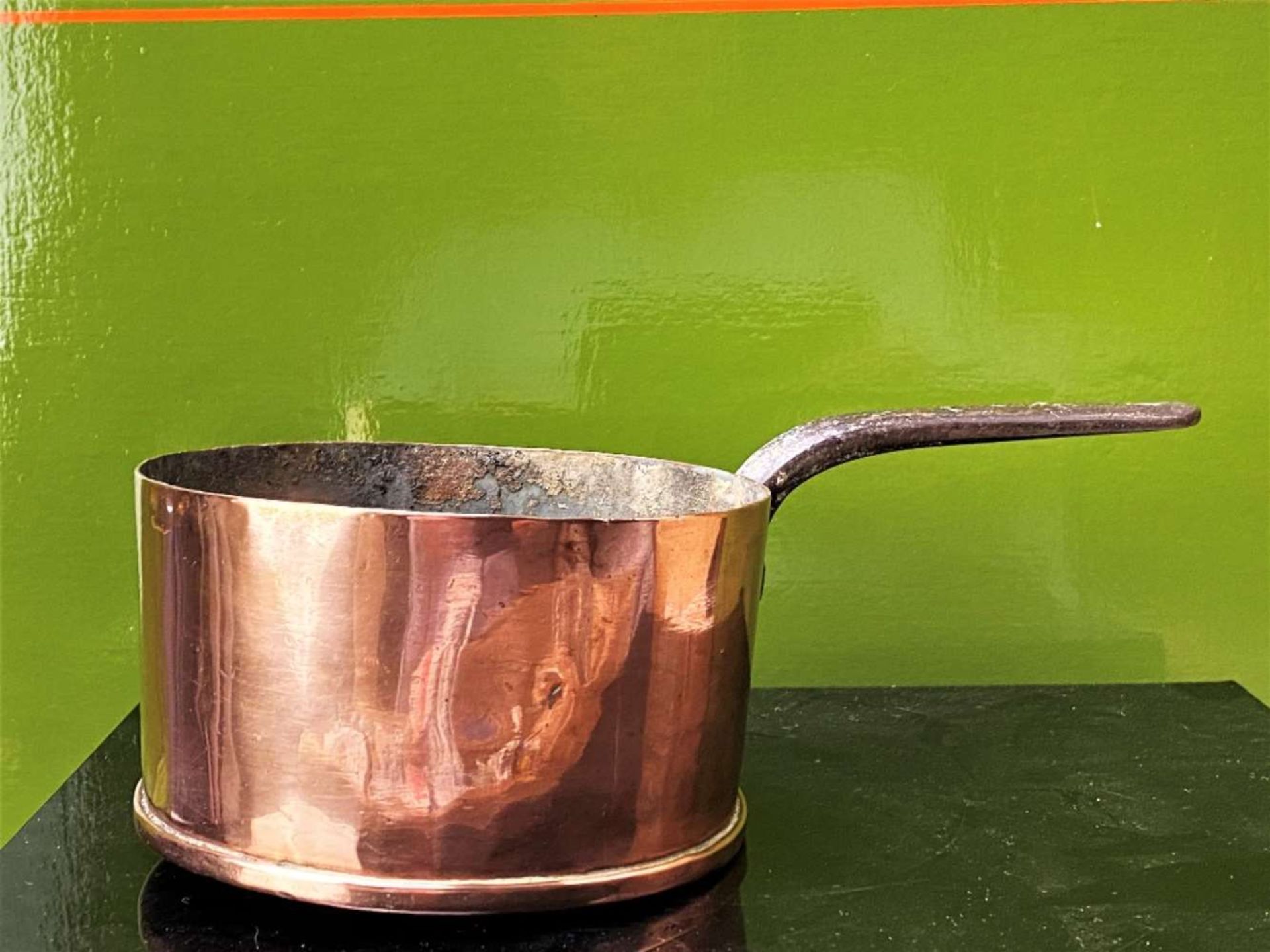 Vintage Collection of French & English Copper Cooking Lots - Image 5 of 6